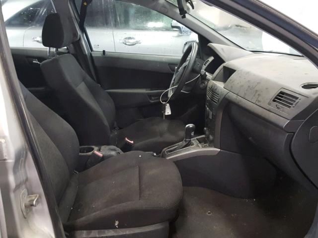 W08AR671685036424 - 2008 SATURN ASTRA XE SILVER photo 5