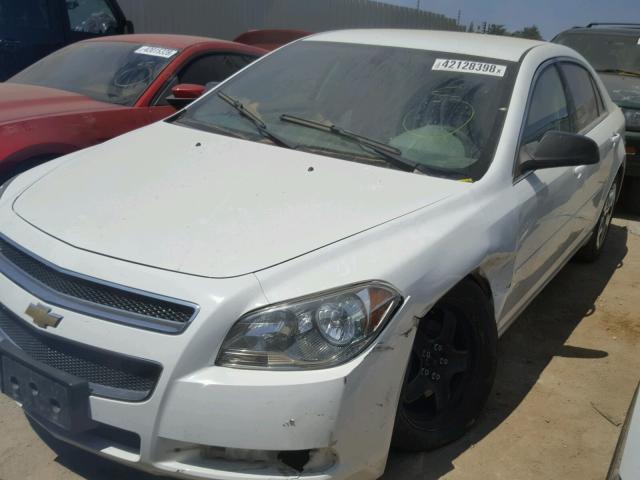 1G1ZB5E0XCF188205 - 2012 CHEVROLET MALIBU LS თეთრი ფოტო 2
