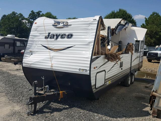 1UJBJ0BN4J17U0466 - 2018 JAYCO JAY FLIGHT  WHITE photo 2