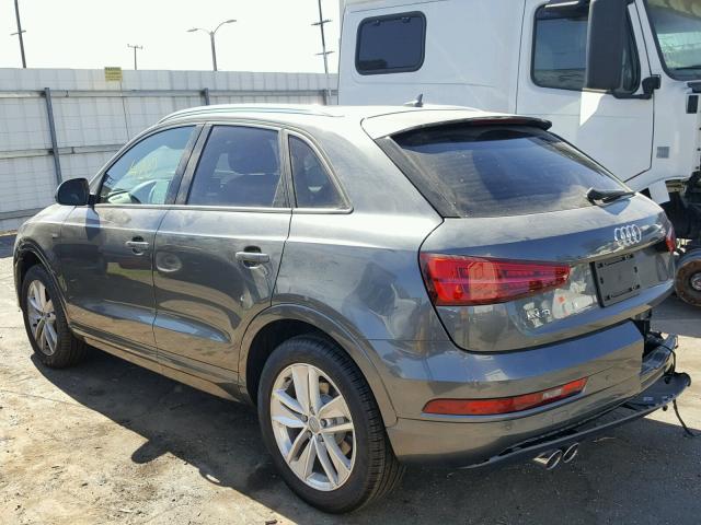 WA1BCCFS6JR021629 - 2018 AUDI Q3 PREMIUM GRAY photo 3