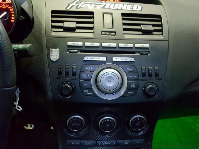 JM1BL1K41B1402984 - 2011 MAZDA SPEED 3 SILVER photo 9