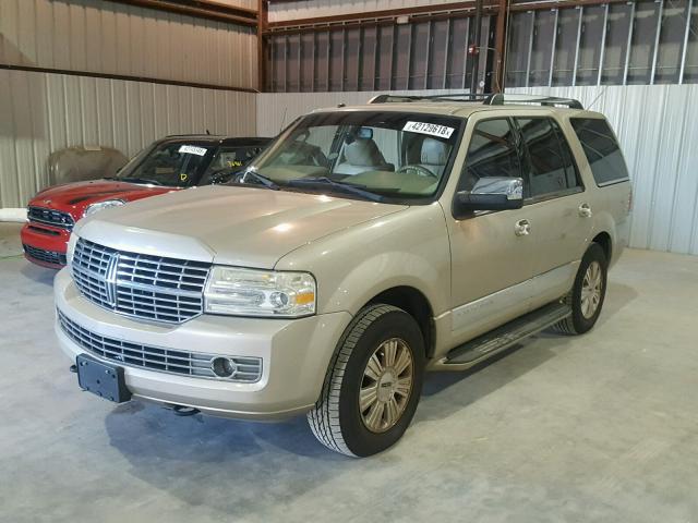 5LMFU27587LJ05978 - 2007 LINCOLN NAVIGATOR თაფლისფერი ფოტო 2