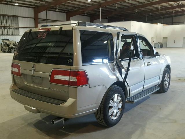 5LMFU27587LJ05978 - 2007 LINCOLN NAVIGATOR თაფლისფერი ფოტო 4