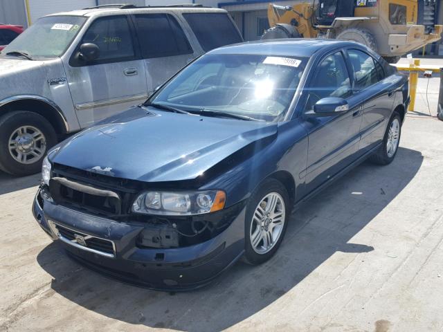 YV1RS592282688659 - 2008 VOLVO S60 2.5T BLUE photo 2