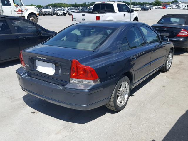 YV1RS592282688659 - 2008 VOLVO S60 2.5T BLUE photo 4