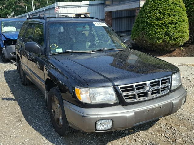 JF1SF655XWH769071 - 1998 SUBARU FORESTER S 黑色 照片 1