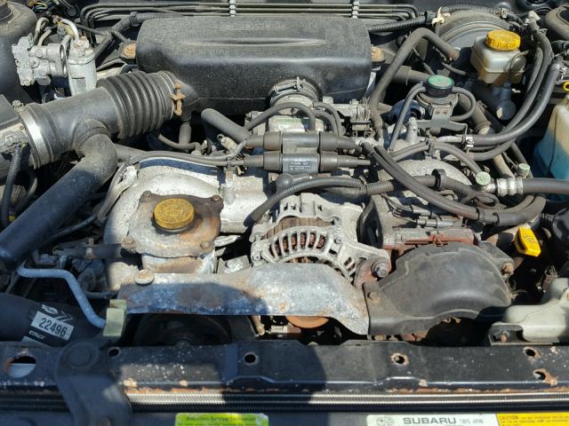 JF1SF655XWH769071 - 1998 SUBARU FORESTER S 黑色 照片 7