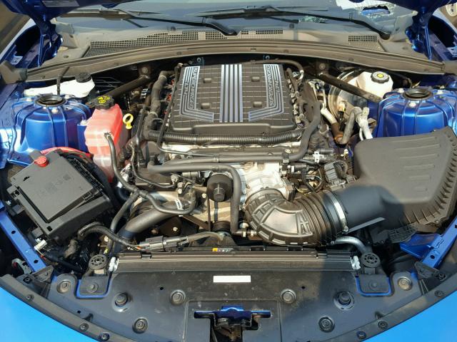 1G1FK1R69J0134582 - 2018 CHEVROLET CAMARO ZL1 蓝色 照片 7