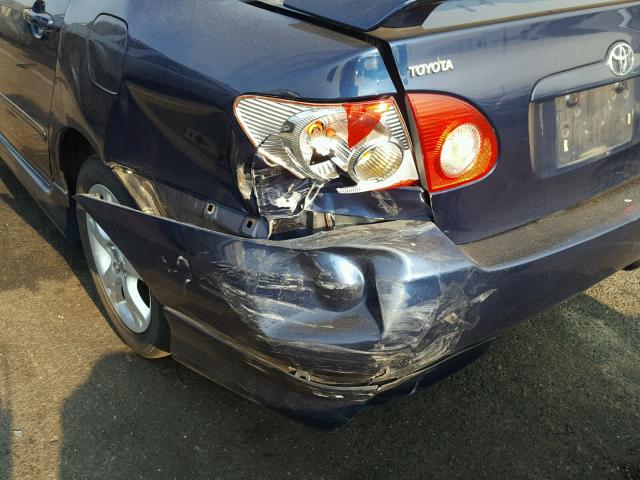 2T1BY32E66C550135 - 2006 TOYOTA COROLLA XR 蓝色 照片 9