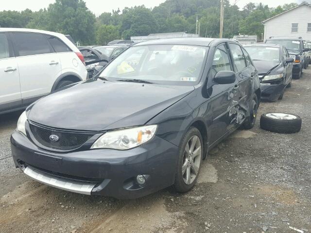 JF1GH63668H823299 - 2008 SUBARU IMPREZA OU BLACK photo 2