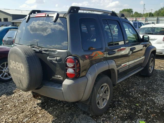 1J4GL38K85W666888 - 2005 JEEP LIBERTY RE 黑色 照片 4