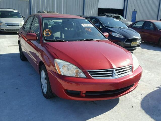 JA3AJ26E66U062289 - 2006 MITSUBISHI LANCER ES RED photo 1