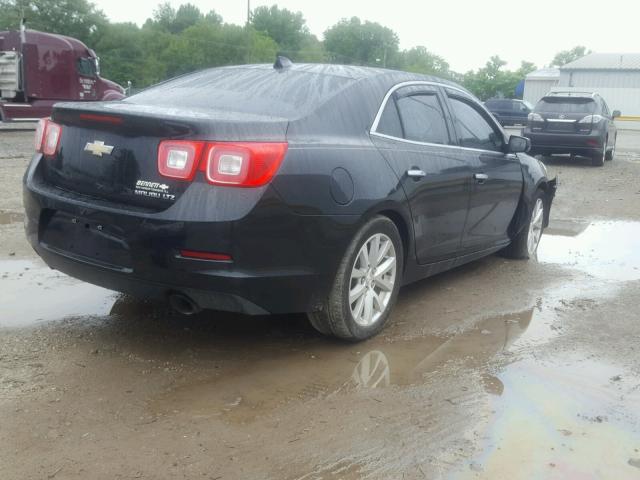 1G11H5SL8EF163249 - 2014 CHEVROLET MALIBU LTZ 黑色 照片 4