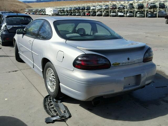1G2WP12K5YF197576 - 2000 PONTIAC GRAND PRIX SILVER photo 3