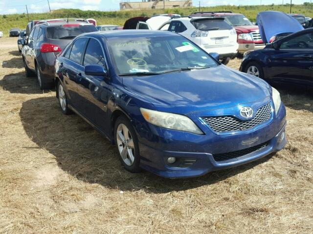 4T1BF3EKXAU572380 - 2010 TOYOTA CAMRY BLUE photo 1