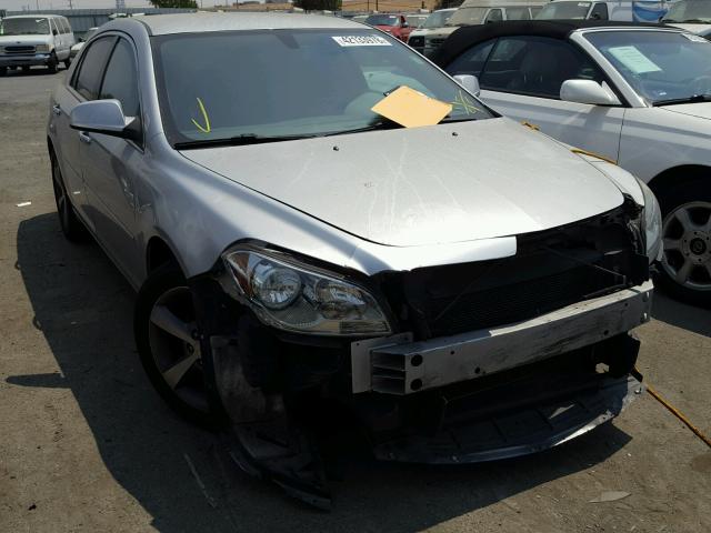 1G1ZC5E06CF124904 - 2012 CHEVROLET MALIBU 1LT SILVER photo 1