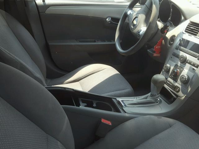 1G1ZC5E06CF124904 - 2012 CHEVROLET MALIBU 1LT SILVER photo 5