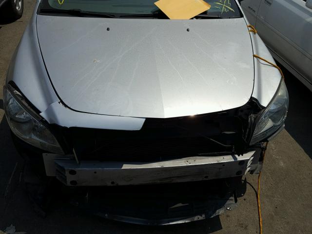 1G1ZC5E06CF124904 - 2012 CHEVROLET MALIBU 1LT SILVER photo 7