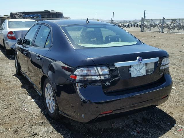 YS3FA4CY9B1303087 - 2011 SAAB 9-3 2.0T BLACK photo 3