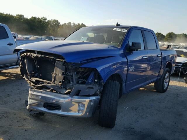 3C6RR7LT7GG271355 - 2016 RAM 1500 SLT BLUE photo 2