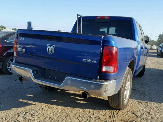 3C6RR7LT7GG271355 - 2016 RAM 1500 SLT BLUE photo 4