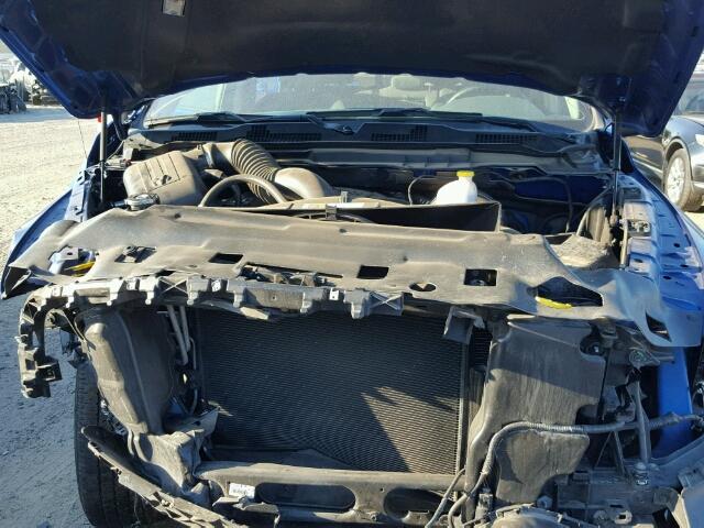 3C6RR7LT7GG271355 - 2016 RAM 1500 SLT BLUE photo 7