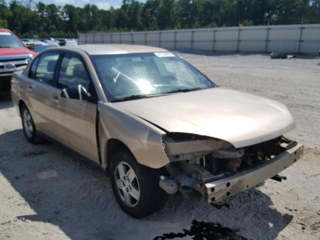 1G1ZT52895F314662 - 2005 CHEVROLET MALIBU LS 金色 照片 1