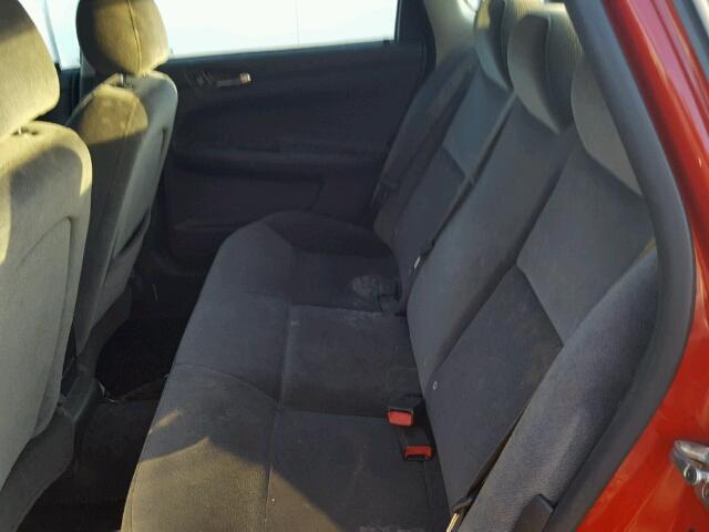 2G1WT55KX79212874 - 2007 CHEVROLET IMPALA 红色 照片 6