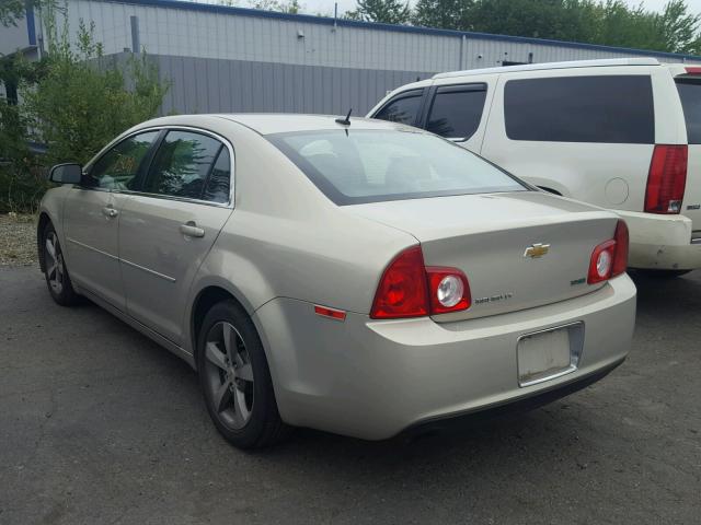 1G1ZC5EU5BF344617 - 2011 CHEVROLET MALIBU 1LT 银色 照片 3