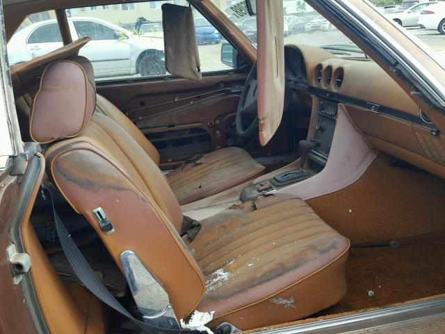 10704412031547 - 1976 MERCEDES-BENZ 450 SL BROWN photo 5