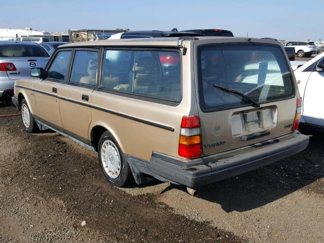 YV1AW8812N1916026 - 1992 VOLVO 240 GOLD photo 3