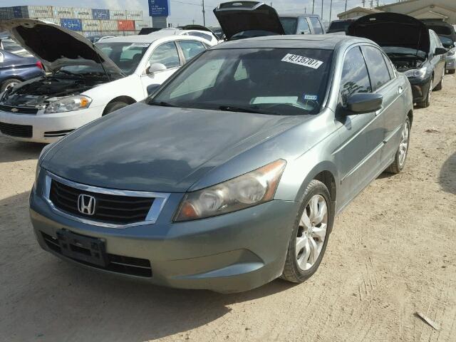 JHMCP26848C051060 - 2008 HONDA ACCORD EXL GREEN photo 2