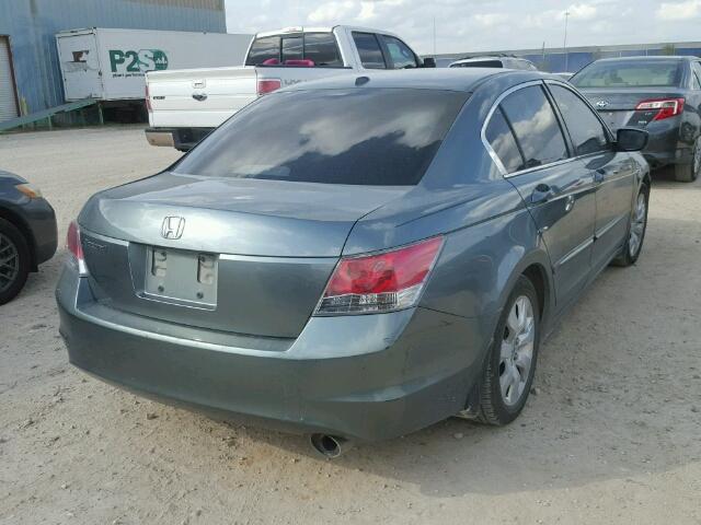 JHMCP26848C051060 - 2008 HONDA ACCORD EXL GREEN photo 4