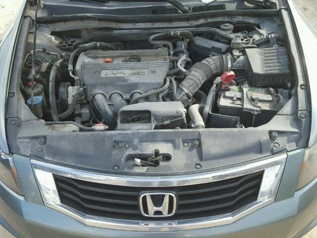 JHMCP26848C051060 - 2008 HONDA ACCORD EXL GREEN photo 7