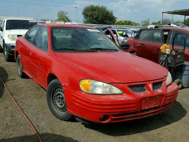 1G2NF52T0YM793530 - 2000 PONTIAC GRAND AM S 红色 照片 1