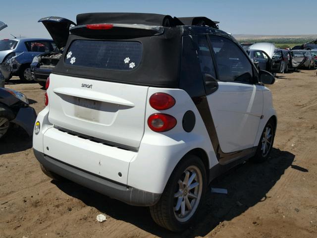 WMEEK31X78K195030 - 2008 SMART FORTWO PAS 白色 照片 4