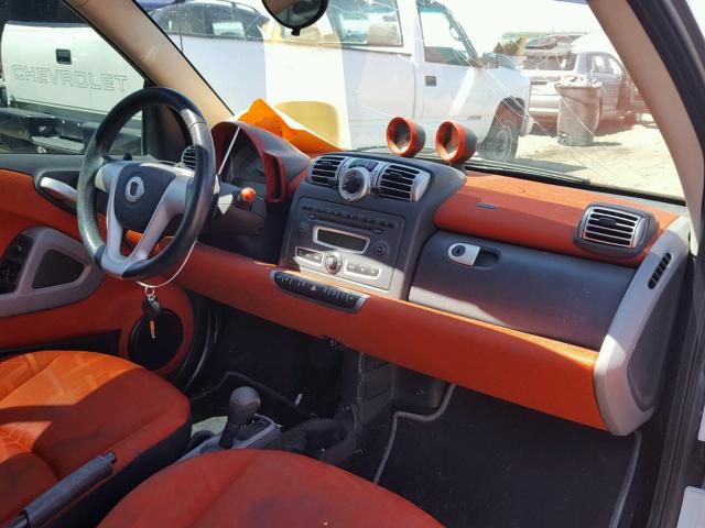 WMEEK31X78K195030 - 2008 SMART FORTWO PAS 白色 照片 9