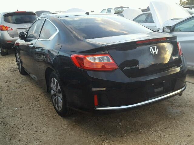 1HGCT1B8XDA007729 - 2013 HONDA ACCORD EXL BLACK photo 3