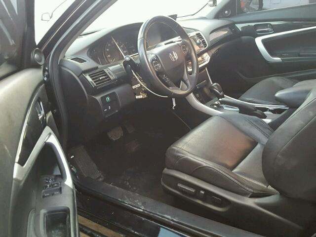 1HGCT1B8XDA007729 - 2013 HONDA ACCORD EXL BLACK photo 9