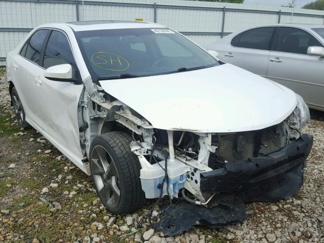 4T1BF1FK3CU618699 - 2012 TOYOTA CAMRY BASE WHITE photo 1