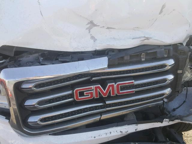 1GTG5CE37G1337323 - 2016 GMC CANYON SLE WHITE photo 7