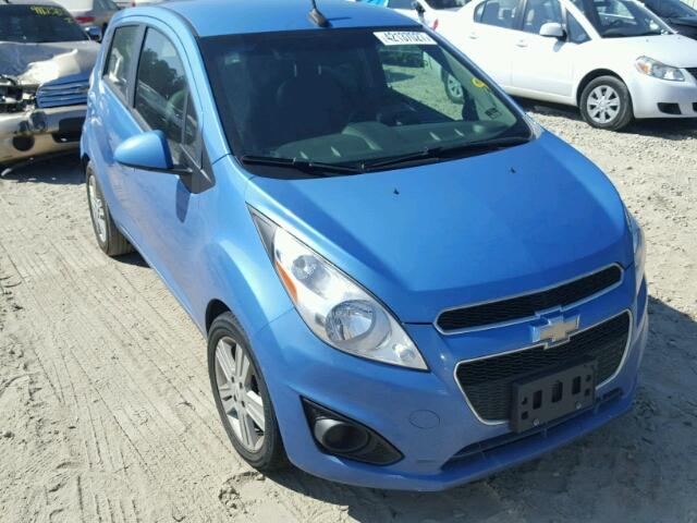 KL8CD6S97DC593465 - 2013 CHEVROLET SPARK 1LT BLUE photo 1