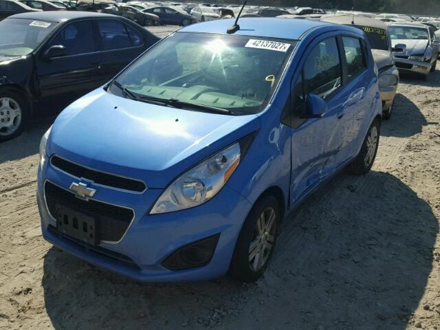 KL8CD6S97DC593465 - 2013 CHEVROLET SPARK 1LT BLUE photo 9