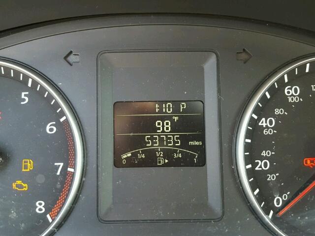 3VWDX7AJ3CM385128 - 2012 VOLKSWAGEN JETTA SE 红色 照片 8