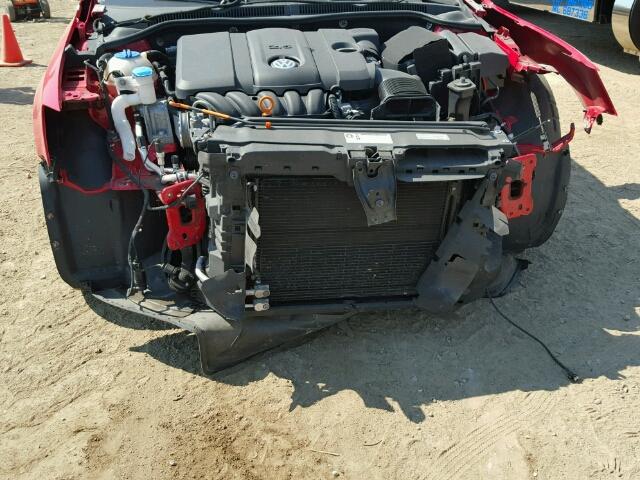 3VWDX7AJ3CM385128 - 2012 VOLKSWAGEN JETTA SE 红色 照片 9