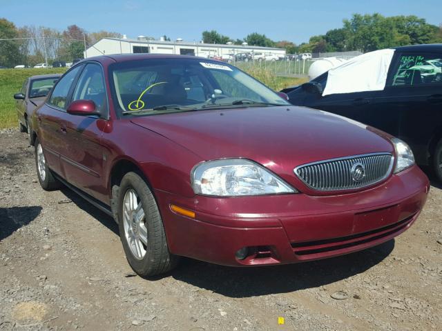 1MEFM55S54G607691 - 2004 MERCURY SABLE LS P MAROON photo 1