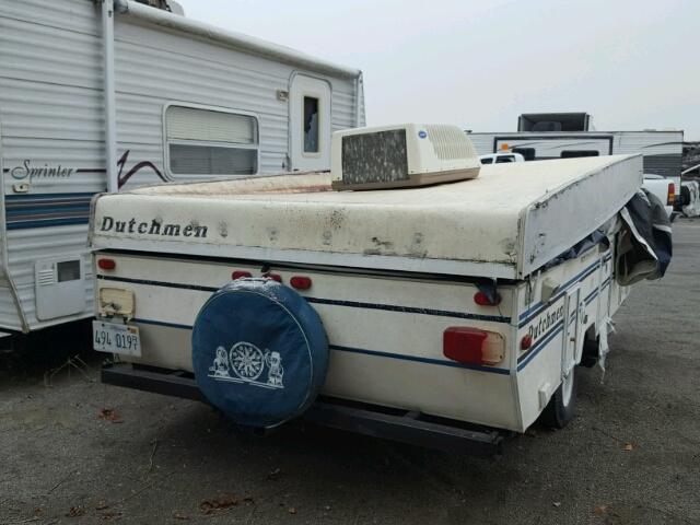 47CC10E13T3013404 - 1996 DUTC TRAILER WHITE photo 4