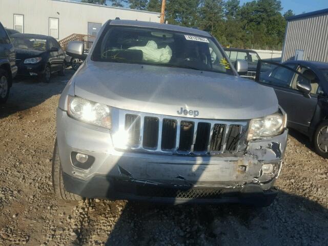 1J4RS4GGXBC541273 - 2011 JEEP GRAND CHER SILVER photo 9