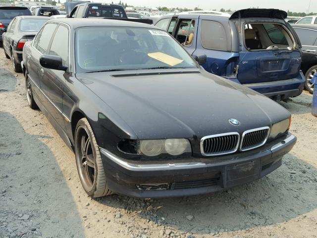 WBAGH8340YDP07024 - 2000 BMW 740 IL BLACK photo 1