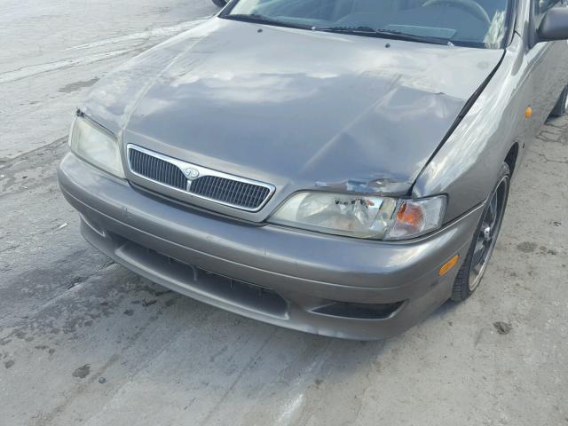 JNKCP11A7XT016306 - 1999 INFINITI G20 GRAY photo 9